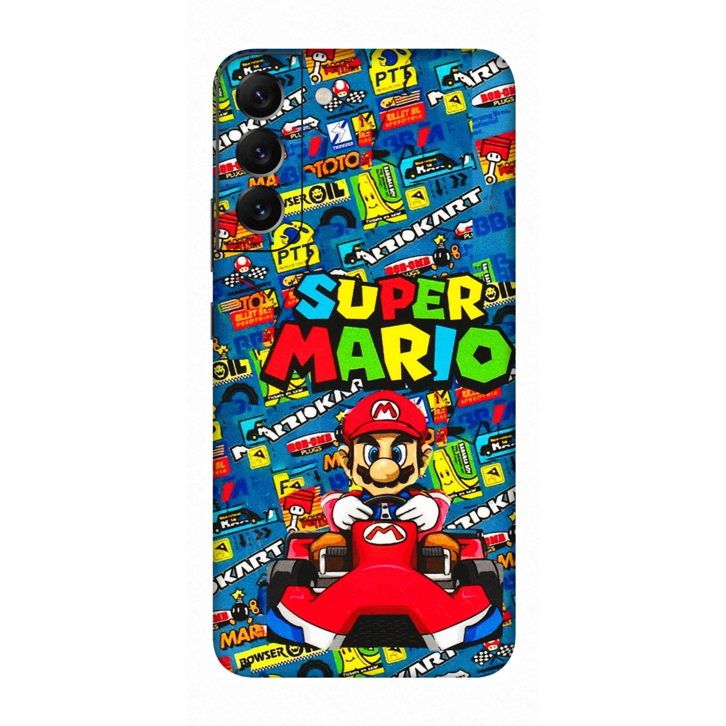 Samsung A/S Series Phone Skins (All Models) - Super Mario Kart - 3D Embossed Finish (L-140) Samsung Galaxy S22