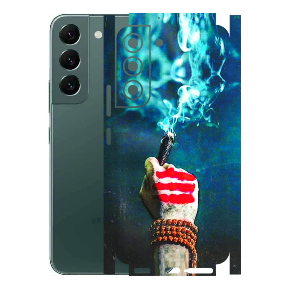 Samsung A/S Series Phone Skins (All Models) - Mahadev Bhakt - 3D Embossed Finish (L-146) Samsung Galaxy S22
