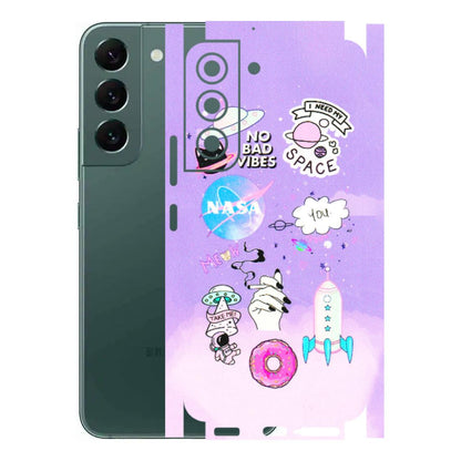 Samsung A/S Series Phone Skins (All Models) - I Need My Nasa Skin - 3D Embossed Finish (L-149) Samsung Galaxy S22