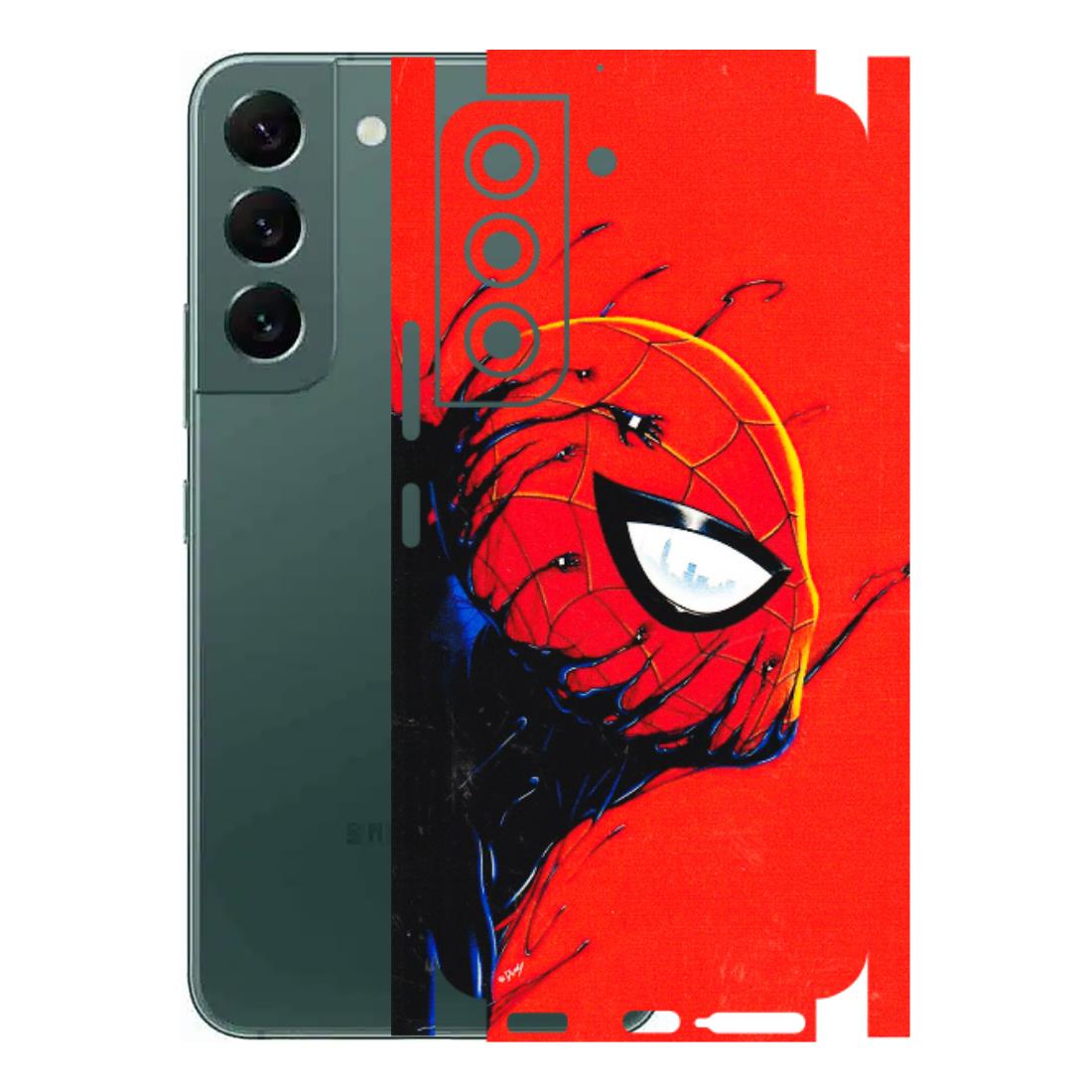 Samsung A/S Series Phone Skins (All Models) - Spiderman Face Venom - 3D Embossed Finish (L-165) Samsung Galaxy S22