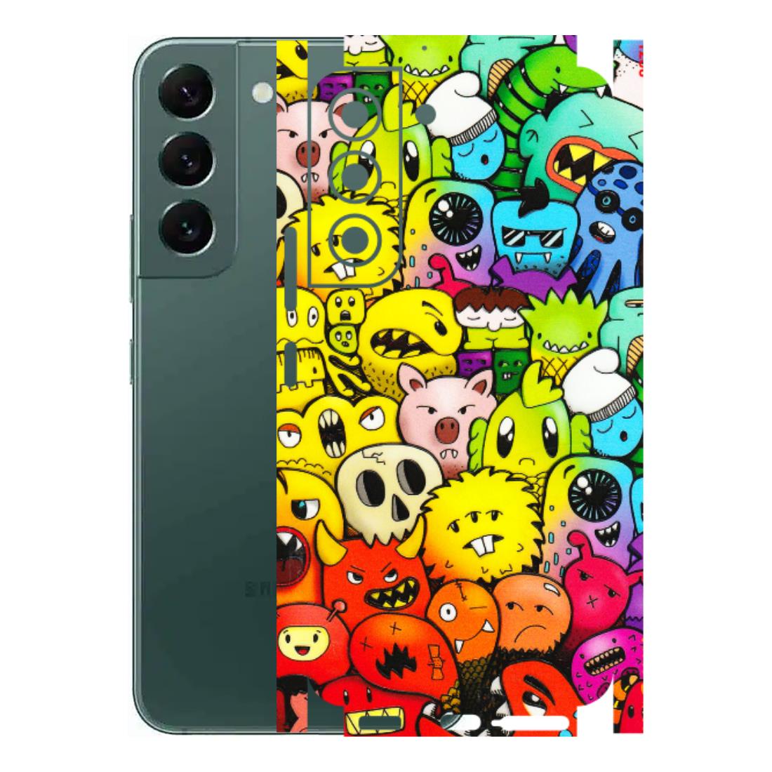 Samsung A/S Series Phone Skins (All Models) - Angry Funkies - 3D Embossed Finish (L-169) Samsung Galaxy S22