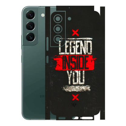 Samsung A/S Series Phone Skins (All Models) - Legend Inside You - 3D Embossed Finish (L-186) Samsung Galaxy S22
