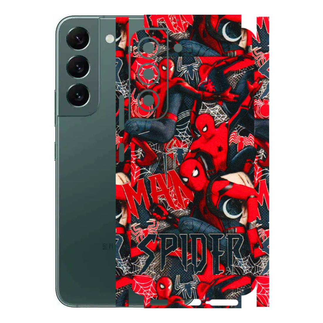 Samsung A/S Series Phone Skins (All Models) - SpiderMan Cool - 3D Embossed Finish (L-188) Samsung Galaxy S22