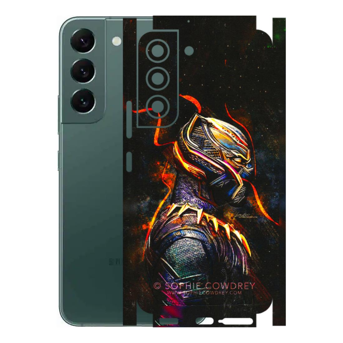 Samsung A/S Series Phone Skins (All Models) - Black Panther - 3D Embossed Finish (L-190) Samsung Galaxy S22