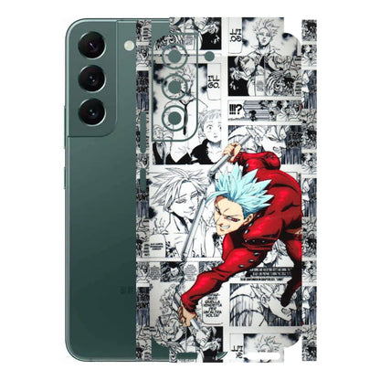 Samsung A/S Series Phone Skins (All Models) - Anime Comic - 3D Embossed Finish (L-192) Samsung Galaxy S22