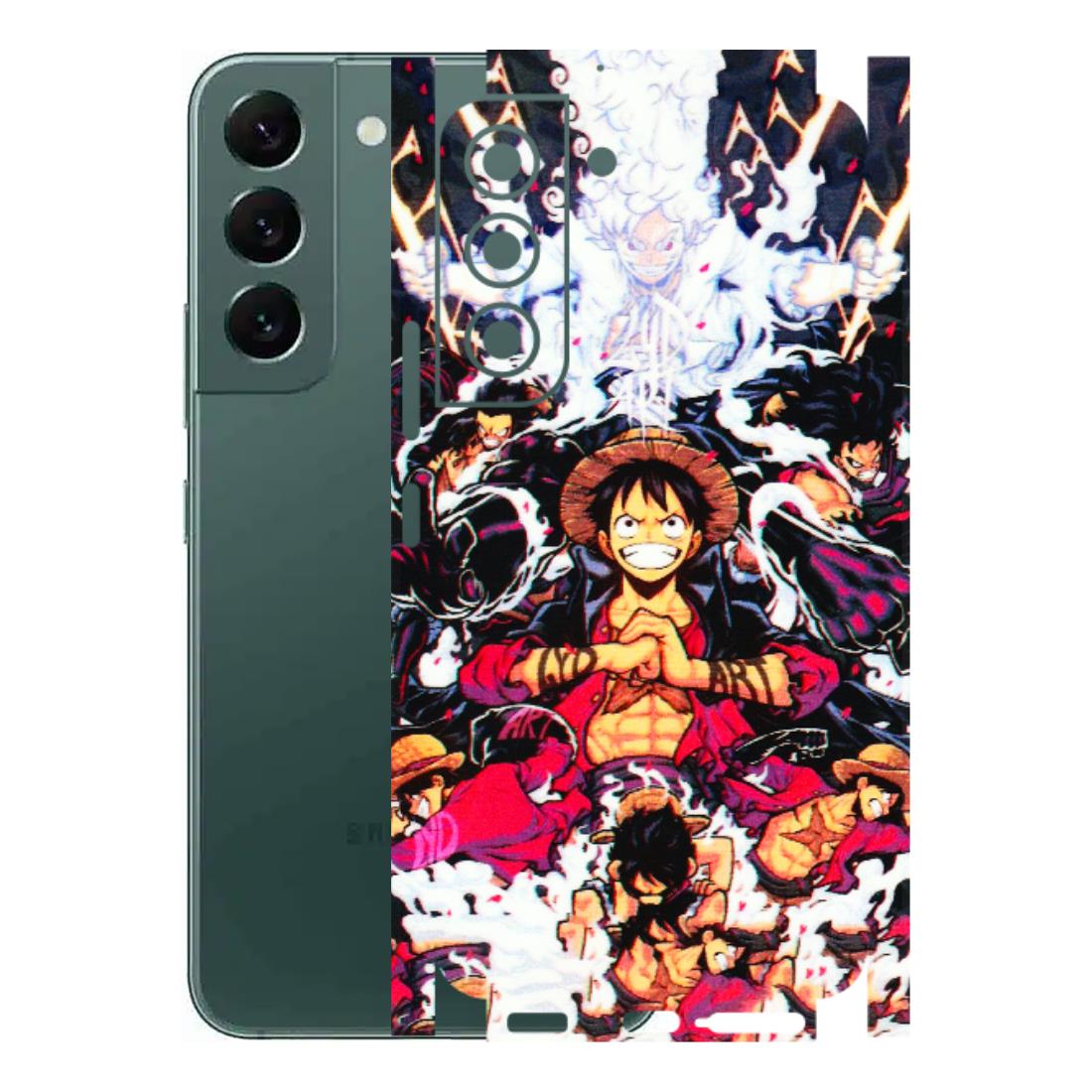 Samsung A/S Series Phone Skins (All Models) - Luffy Anime Character - 3D Embossed Finish (L-203) Samsung Galaxy S22