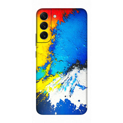 Samsung A/S Series Phone Skins (All Models) - Acrylic Paint Spill - 3D Embossed Finish (L-229) Samsung Galaxy S22