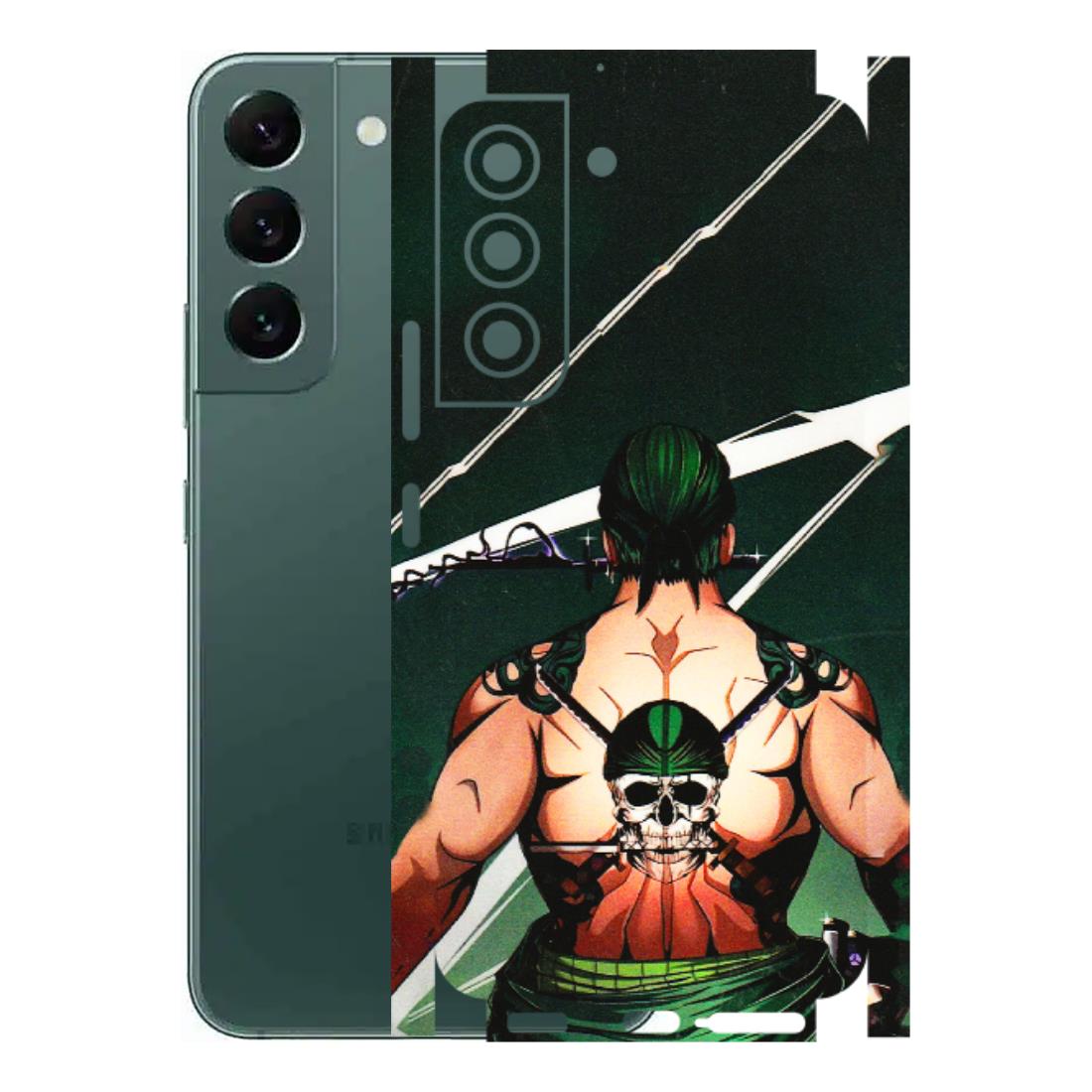 Samsung A/S Series Phone Skins (All Models) - Zoro Anime - 3D Embossed Finish (L-23) Samsung Galaxy S22