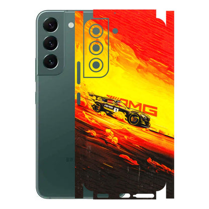 Samsung A/S Series Phone Skins (All Models) - AMG Car Speed Cover - 3D Embossed Finish (L-256) Samsung Galaxy S22