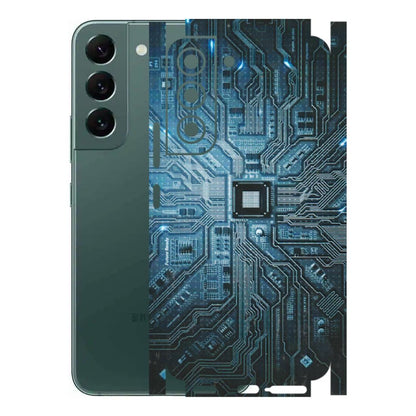 Samsung A/S Series Phone Skins (All Models) - Original Circuit - 3D Embossed Finish (L-267) Samsung Galaxy S22