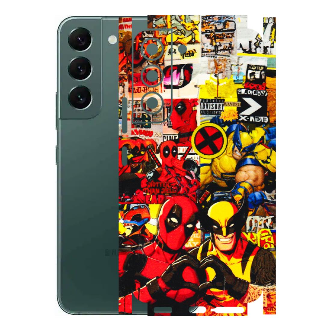 Samsung A/S Series Phone Skins (All Models) - Spidy Wolverine - 3D Embossed Finish (L-310) Samsung Galaxy S22