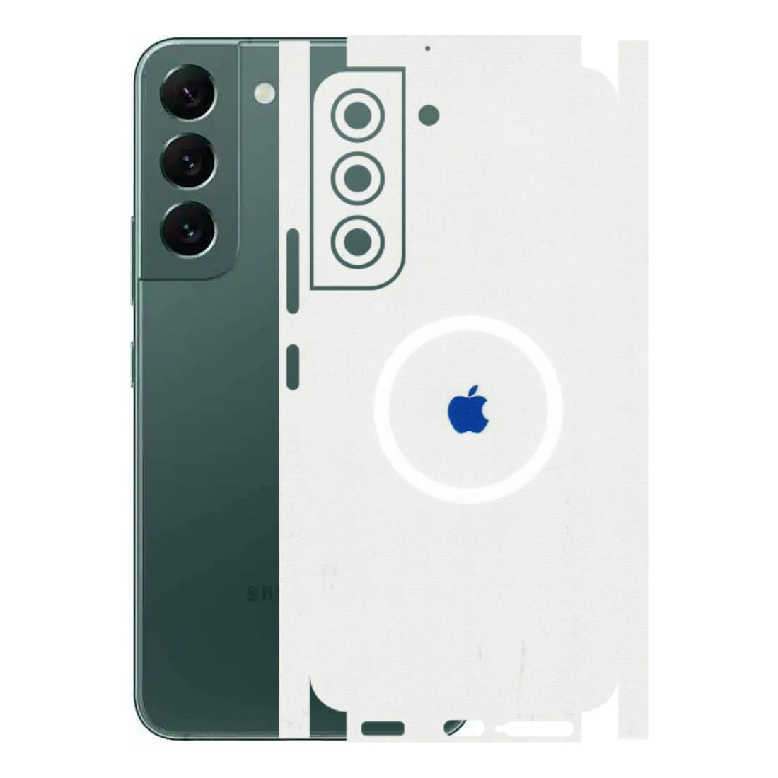 Samsung A/S Series Phone Skins (All Models) - iPhone Magsafe Logo - 3D Embossed Finish (L-320) Samsung Galaxy S22