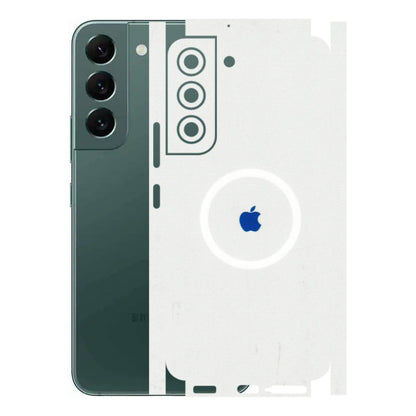 Samsung A/S Series Phone Skins (All Models) - iPhone Magsafe Logo - 3D Embossed Finish (L-320) Samsung Galaxy S22