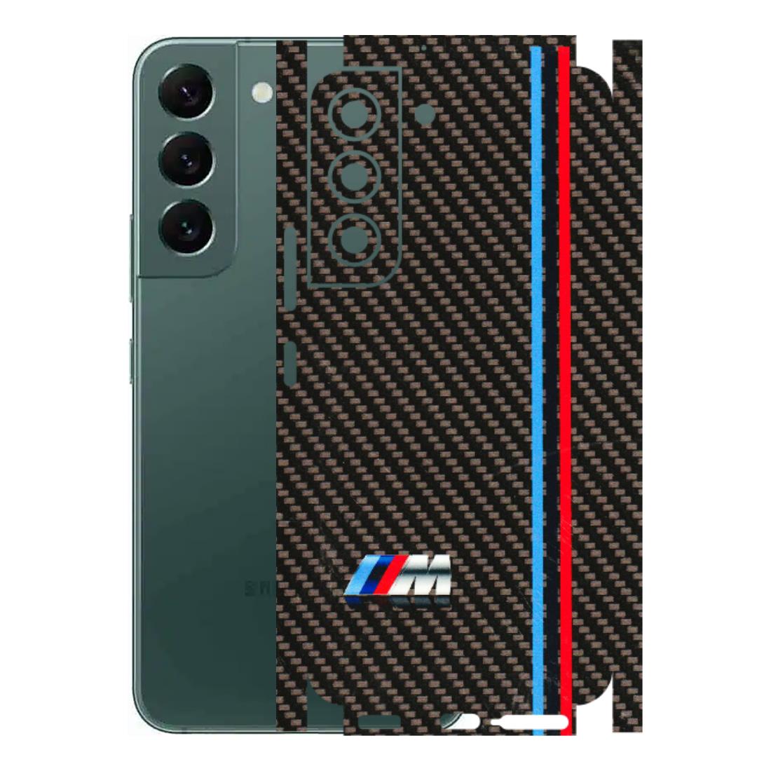 Samsung A/S Series Phone Skins (All Models) - BM Carbon Fiber Feels - 3D Embossed Finish (L-38) Samsung Galaxy S22