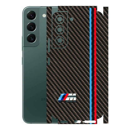 Samsung A/S Series Phone Skins (All Models) - BM Carbon Fiber Feels - 3D Embossed Finish (L-38) Samsung Galaxy S22