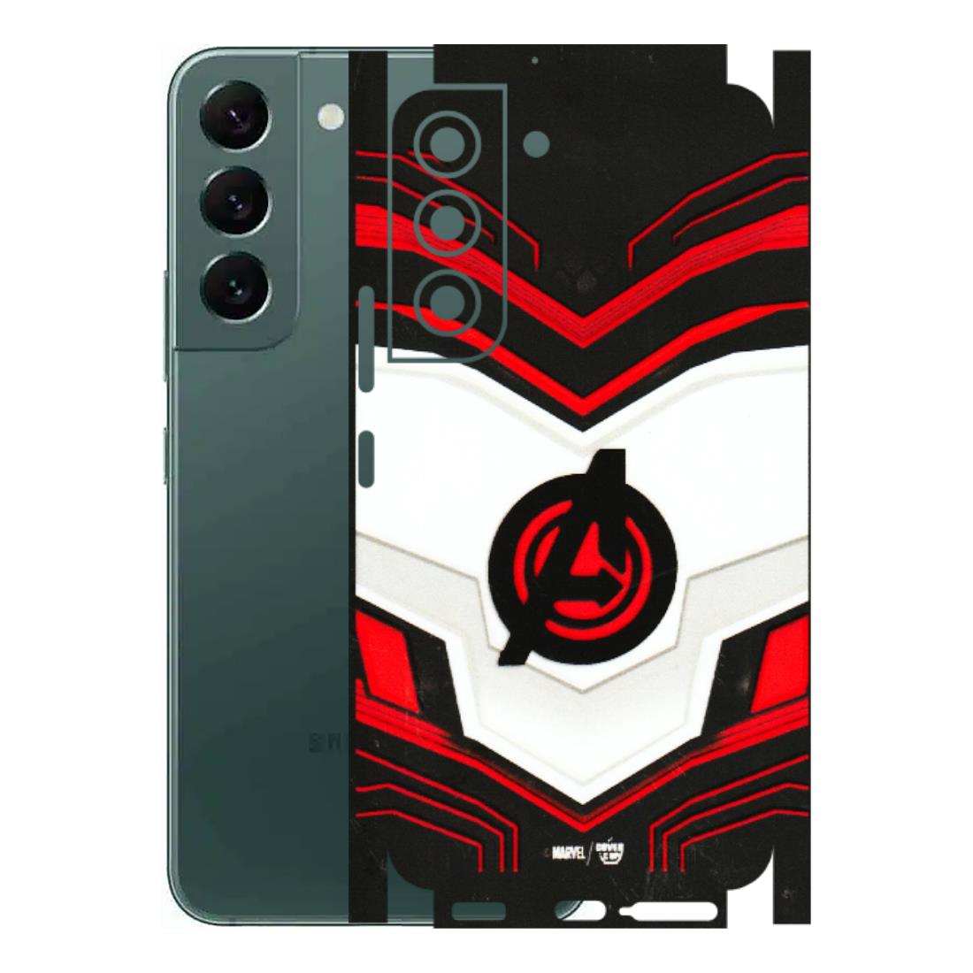 Samsung A/S Series Phone Skins (All Models) - Avengers Logo - 3D Embossed Finish (L-55) Samsung Galaxy S22