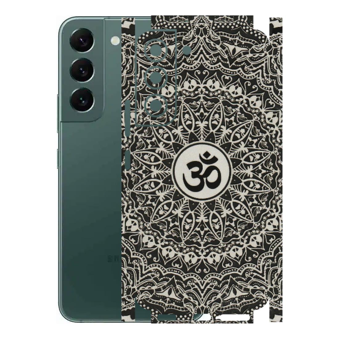 Samsung A/S Series Phone Skins (All Models) - Aum Elegant Mandala - 3D Embossed Finish (L-62) Samsung Galaxy S22