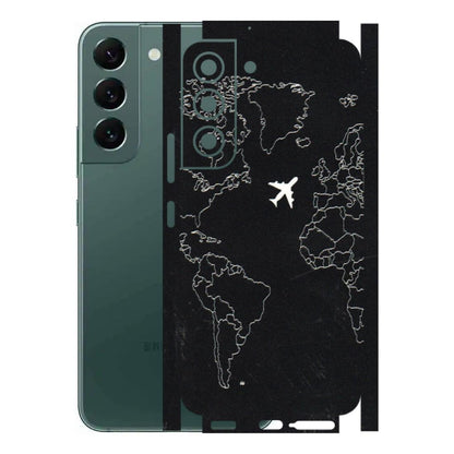 Samsung A/S Series Phone Skins (All Models) - Never Ending Travel - 3D Embossed Finish (L-79) Samsung Galaxy S22