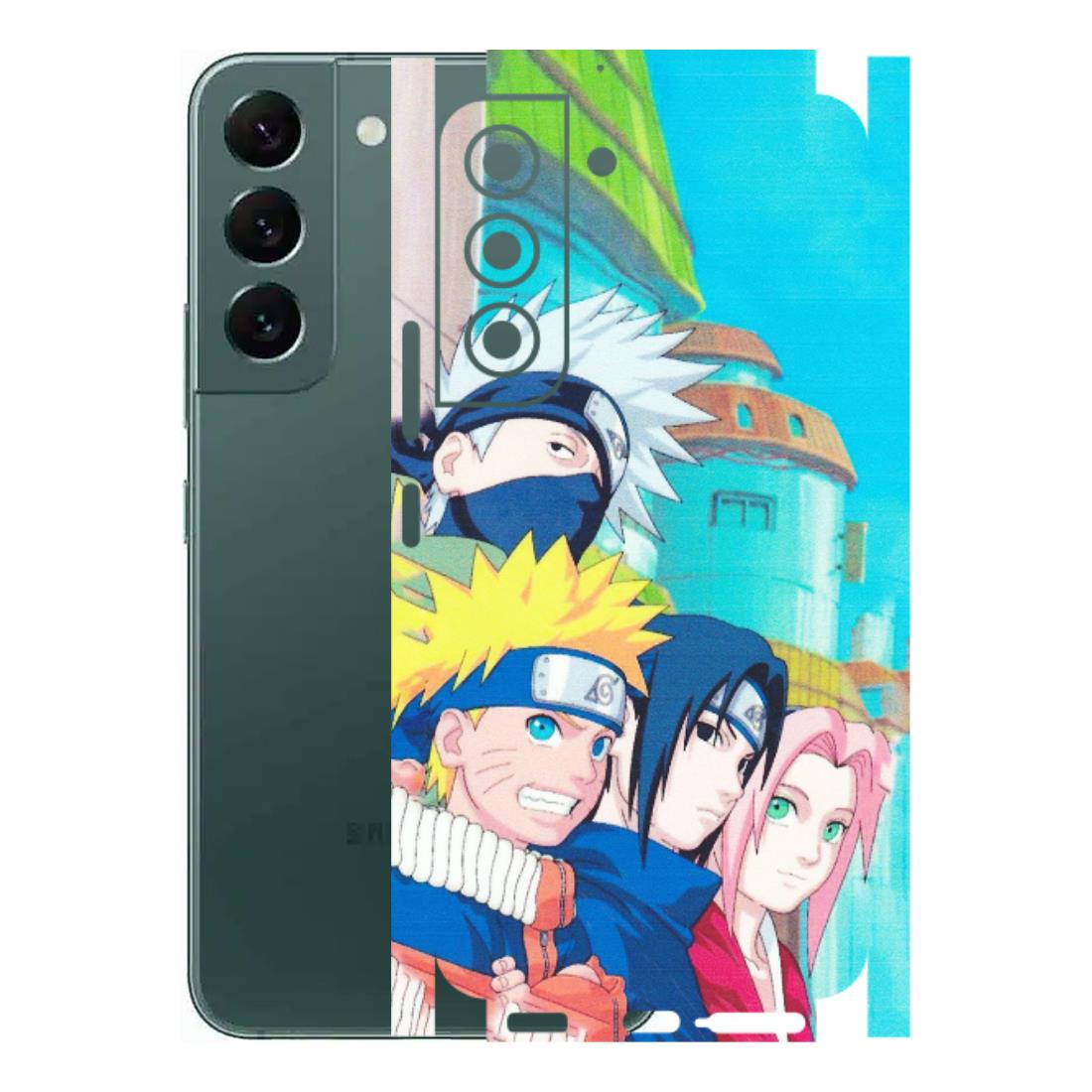 Samsung A/S Series Phone Skins (All Models) - Team Minato And Kakashi - Matte Finish (M-101) Samsung Galaxy S22