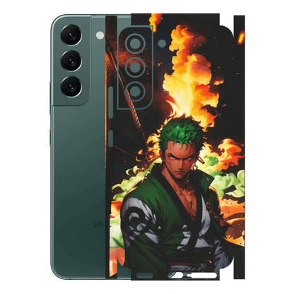 Samsung A/S Series Phone Skins (All Models) - Roronoa Zoro - Matte Finish (M-102) Samsung Galaxy S22