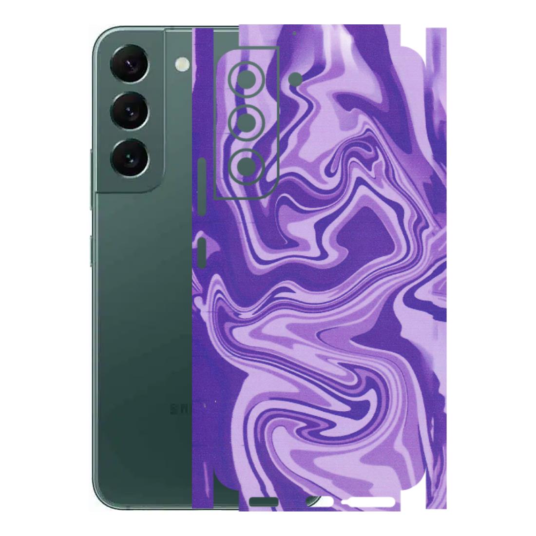 Samsung A/S Series Phone Skins (All Models) - Hazy Purple Nights - Matte Finish (M-14) Samsung Galaxy S22