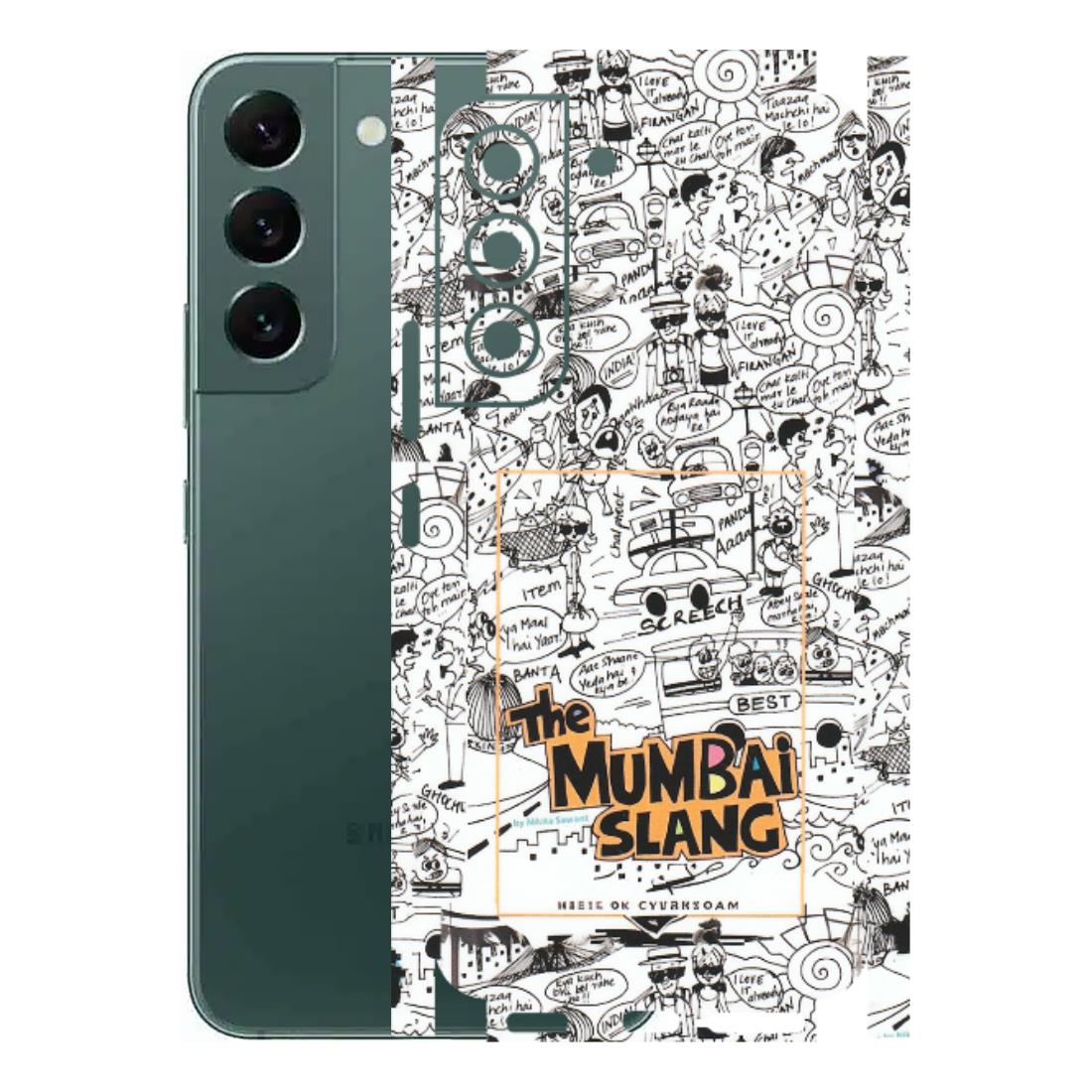 Samsung A/S Series Phone Skins (All Models) - The Mumbai Slang - Matte Finish (M-142) Samsung Galaxy S22