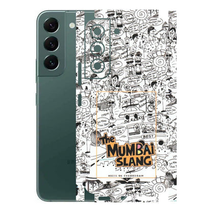 Samsung A/S Series Phone Skins (All Models) - The Mumbai Slang - Matte Finish (M-142) Samsung Galaxy S22
