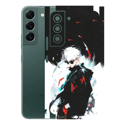Samsung A/S Series Phone Skins (All Models) - Gojo Powerful Charater Kaisen Anime - Matte Finish (M-144) Samsung Galaxy S22