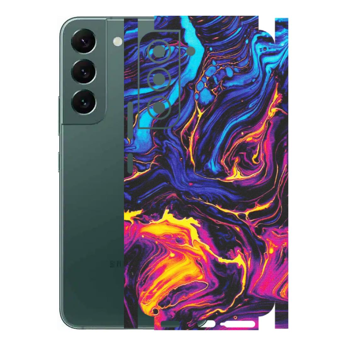Samsung A/S Series Phone Skins (All Models) - Abstract Paint Classy - Matte Finish (M-15) Samsung Galaxy S22