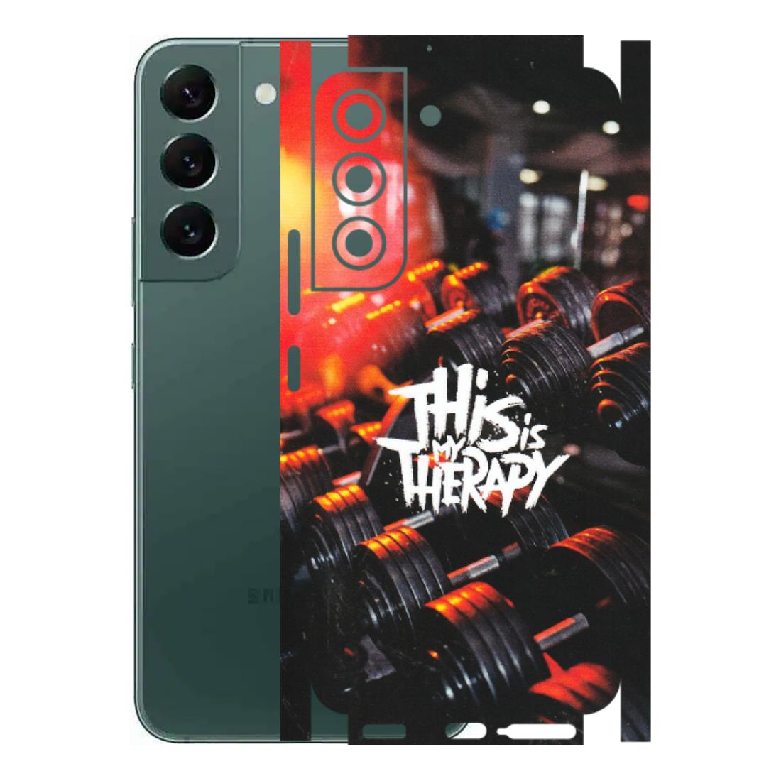 Samsung A/S Series Phone Skins (All Models) - GYM Lover Therapy - Matte Finish (M-160) Samsung Galaxy S22