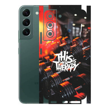 Samsung A/S Series Phone Skins (All Models) - GYM Lover Therapy - Matte Finish (M-160) Samsung Galaxy S22