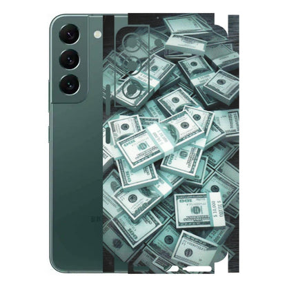 Samsung A/S Series Phone Skins (All Models) - Hundred Dollar Bill - Matte Finish (M-162) Samsung Galaxy S22
