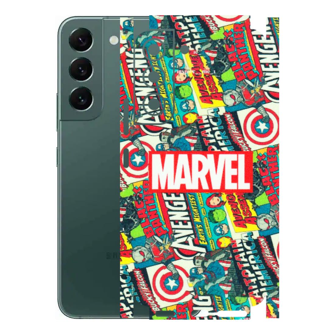 Samsung A/S Series Phone Skins (All Models) - Marvel Comic Lover - Matte Finish (M-30) Samsung Galaxy S22