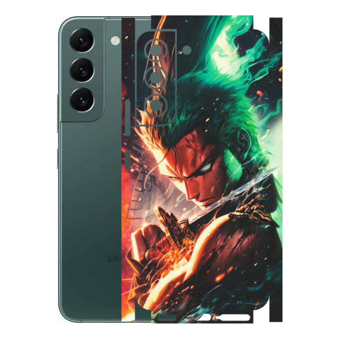 Samsung A/S Series Phone Skins (All Models) - Anime Gojo Sword - Matte Finish (M-32) Samsung Galaxy S22