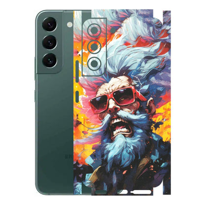 Samsung A/S Series Phone Skins (All Models) - Daddy Cool Character - Matte Finish (M-43) Samsung Galaxy S22