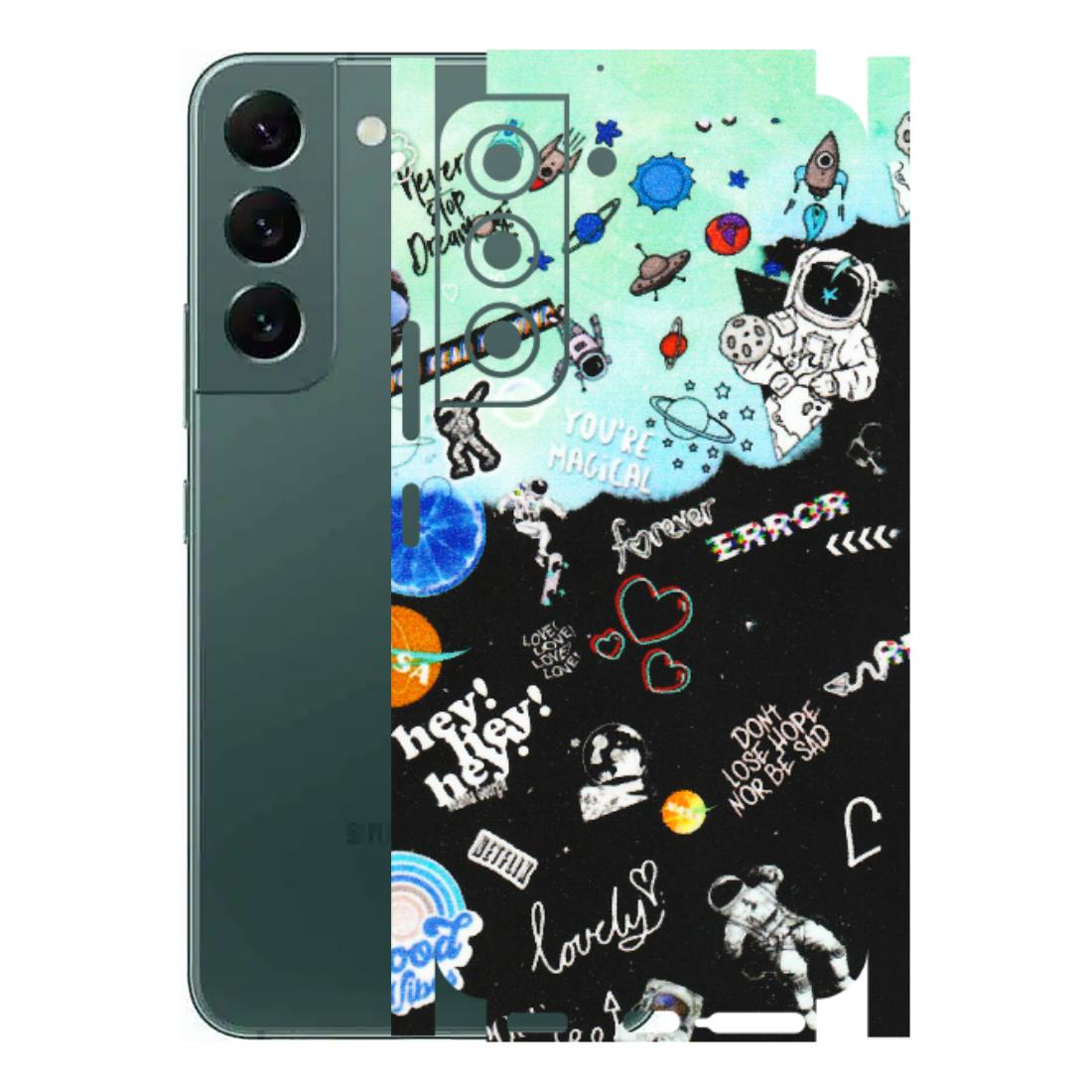 Samsung A/S Series Phone Skins (All Models) - Living In A Space Dream - Matte Finish (M-46) Samsung Galaxy S22