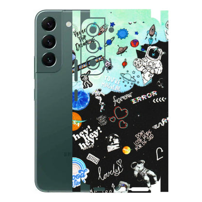 Samsung A/S Series Phone Skins (All Models) - Living In A Space Dream - Matte Finish (M-46) Samsung Galaxy S22