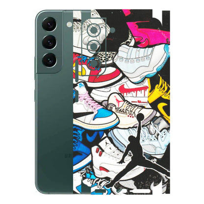 Samsung A/S Series Phone Skins (All Models) - Jordan Sneakers Fan - Matte Finish (M-80) Samsung Galaxy S22
