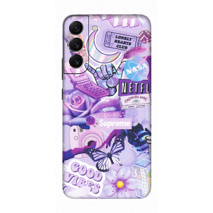 Samsung A/S Series Phone Skins (All Models) - Supreme Purple Magic - Matte Finish (M-88) Samsung Galaxy S22
