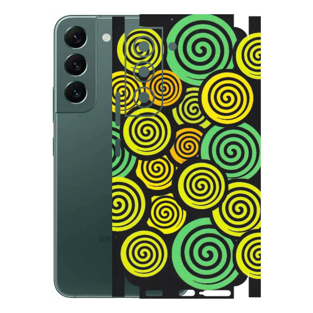 Samsung A/S Series Phone Skins (All Models) - Crazy Spiral - Matte Finish (M-91) Samsung Galaxy S22