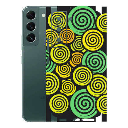 Samsung A/S Series Phone Skins (All Models) - Crazy Spiral - Matte Finish (M-91) Samsung Galaxy S22