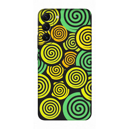 Samsung A/S Series Phone Skins (All Models) - Crazy Spiral - Matte Finish (M-91) Samsung Galaxy S22