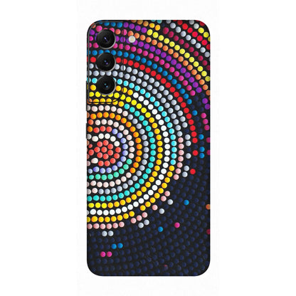 Samsung A/S Series Phone Skins (All Models) - Rainbow Dot Mandala - Matte Finish (M-97) Samsung Galaxy S22