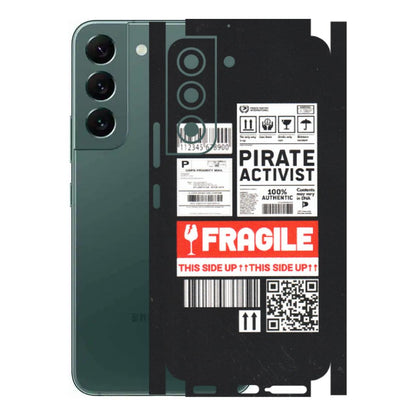Samsung A/S Series Phone Skins (All Models) - Handle With Care - Matte Finish (M-99) Samsung Galaxy S22