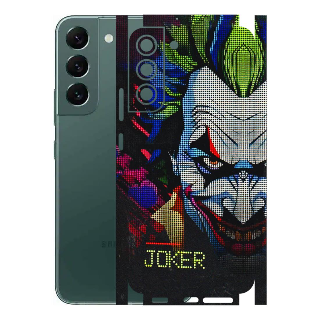 Samsung A/S Series Phone Skins (All Models) - Joker Dot Matrix - 3D Embossed Finish (L-08) Samsung Galaxy S22 Plus