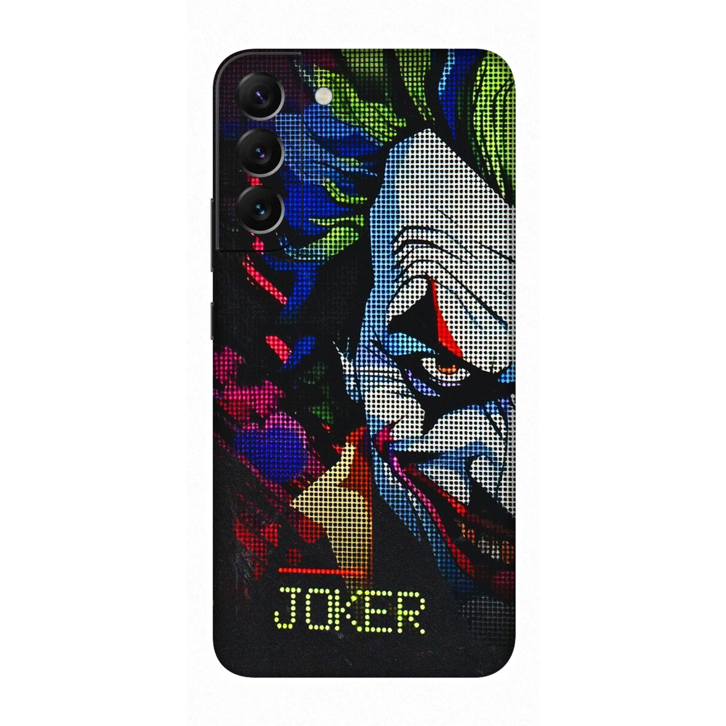 Samsung A/S Series Phone Skins (All Models) - Joker Dot Matrix - 3D Embossed Finish (L-08) Samsung Galaxy S22 Plus