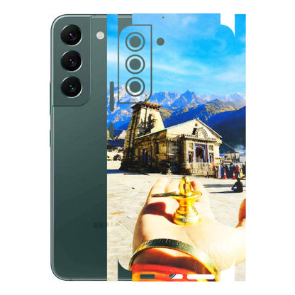 Samsung A/S Series Phone Skins (All Models) - Beauty of Kedarnath - 3D Embossed Finish (L-108) Samsung Galaxy S22 Plus