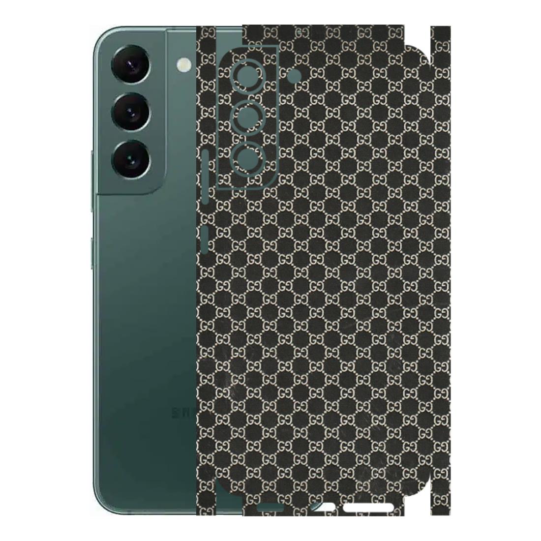 Samsung A/S Series Phone Skins (All Models) - Black G Print - 3D Embossed Finish (L-109) Samsung Galaxy S22 Plus