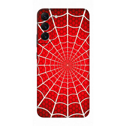 Samsung A/S Series Phone Skins (All Models) - Classic Spidey Web - 3D Embossed Finish (L-115) Samsung Galaxy S22 Plus
