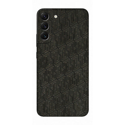 Samsung A/S Series Phone Skins (All Models) - Black Abstract Pattern - 3D Embossed Finish (L-117) Samsung Galaxy S22 Plus